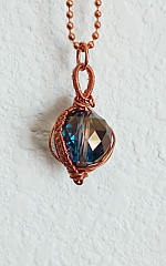 Aurora Borealis Sphere Pendant-25